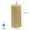 Relaxdays LED žvakės, rinkinys iš 4, 18 cm