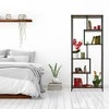 Relaxdays Lentyna, 186x78x33 cm, Ruda, Juoda