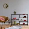 Relaxdays Lentyna, 79x115x33 cm, Ruda, Juoda