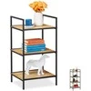 Relaxdays Lentyna, 95x39x32.5 cm, Ruda, Juoda