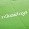 Relaxdays Stačiakampės formos lizdo sūpynės, žalios spalvos