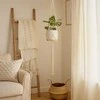 Relaxdays Macramé augalų kabykla rinkinys, 7 vnt., kreminės spalvos