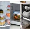 Relaxdays Maisto laikymo dėžių rinkinys – 8 dydžių