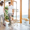 Relaxdays 2x maisto laikymo dėžė su bambukiniu dangčiu ir šaukštu