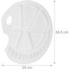 Kodustaar Plastikinė maišymo paletė, 5 vnt. rinkinys