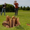 Kodustaar Medinis Kubb žaidimo rinkinys su dėže