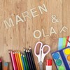 Kodustaar Medinių raidžių rinkinys 324 vnt.