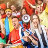 Kodustaar Baltas ir raudonas stadiono megafonas