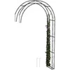 Relaxdays Metalinė pusiau pavėsinė, 245x130x36 cm, juoda
