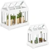 Relaxdays 2 mini vidaus šiltnamių rinkinys