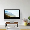 Laikiklis Relaxdays Monitoriaus stovas, 15x40x23 cm, ruda, juoda