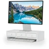 Relaxdays Monitoriaus stovėjas, 3 stalčiai