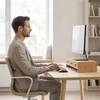Relaxdays Monitoriaus stovėtojas, 3 stalčiai