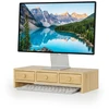 Relaxdays Monitoriaus stovėtojas, 3 stalčiai