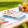Relaxdays Muffinų laikymo dėžutė, 24 vietų talpa, laikymas