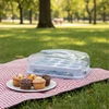 Relaxdays Muffinų laikymo dėžutė, 24 vietų talpa, laikymas