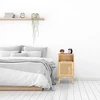 Relaxdays Naktinis staliukas su rotango dizainu