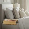 Relaxdays Naktinis staliukas, prisegamas, bambuko, 14x37x26,5 cm