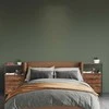 Relaxdays Naktinis staliukas rinkinys, 70x45x42,5 cm, juodai rudas