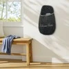 Relaxdays Naminės šlepetės, 50x28x6 cm, Pilka Tamsiai mėlyna Juoda Balta