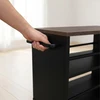 Relaxdays Niche vežimėlis, 4 lygiai, 4 lentynos, klijuota mediena