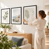 Nuotraukų rėmelis Relaxdays DIN A1 3 dalių nuotraukų rėmelių rinkinys