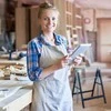 Relaxdays 2 reguliuojamų oželių komplektas, mėlynas