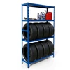 Relaxdays Padangų stovas 2 lentynos plieno sandėliavimas
