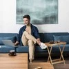 Relaxdays Bambukinis padėklo staliukas