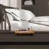 Relaxdays Pakabinamas naktinis staliukas, 9x36x25,5 cm, natūralus