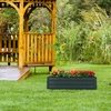 Relaxdays Paaukštinta metalinė gėlių lysvė