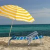 Relaxdays Sulankstoma atlošiama paplūdimio kėdė