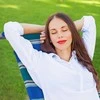 Relaxdays Sulankstoma atlošiama paplūdimio kėdė