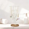 Relaxdays Medinė ir metalinė papuošalų stovėlė