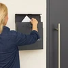 Relaxdays Pašto dėžutė su laikraščių laikikliu
