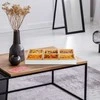 Relaxdays Balta užkandžių serviravimo lėkštė
