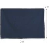 Relaxdays 2 tamsiai mėlynų pavėsinės šoninių sienelių rinkinys