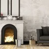Relaxdays Cinkuotas pelenų kibiras su dangčiu