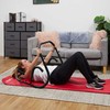 Relaxdays Pilvo preso treniruoklis, 68.5x69x65 cm, juodas