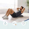 Relaxdays Pilvo raumenų treniruočių pagalvėlė, PVC
