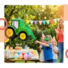 Relaxdays Traktoriaus piñata su lazda ir kauke
