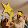 Relaxdays Žvaigždės piñatos rinkinys su lazda ir kauke
