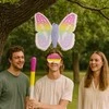 Relaxdays Pinjata rinkinys drugelis su lazda ir kauke
