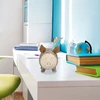 Relaxdays Kiaulytė taupyklė su medžio žievės dizainu