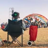Relaxdays Sulankstomas pirkinių vežimėlis