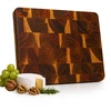 Relaxdays Pjaustymo lenta iš akacijos medienos, 51 x 36 cm, medžio spalvos