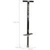 Relaxdays Pogo lazda, 122x42x9.5 cm, Juoda