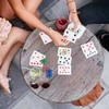 Relaxdays Pokerio rinkinys, 23x20.5x6.5 cm, sidabrinis