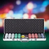 Relaxdays Pokerio rinkinys 500 vnt. žetonų