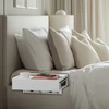 Relaxdays Prisegamas bambukinis naktinis staliukas